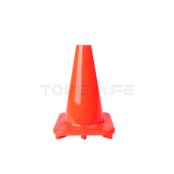 30cm Orange Solid PVC Traffic Cones