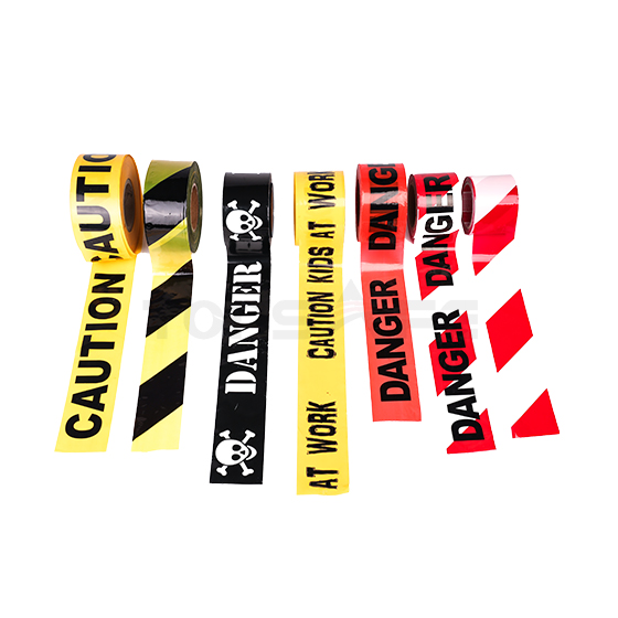 Yellow/Black Caution Safety Barrier Tapes