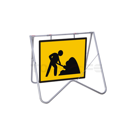 How To Install Road Sign Swing Stands