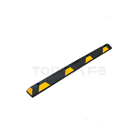 1830mm Rubber Parking Wheel Stops Black/Yellow